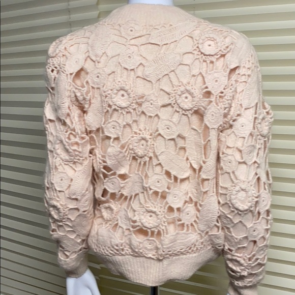 Gantos Vintage Silk Angora L-Wool Lt. Pink Sweater - Picture 5 of 12